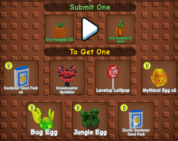 evo plants bonus
